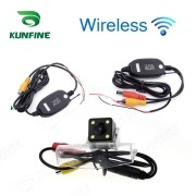 For Mazda 2 2011 Mazda 3 2012 KUNFINE Wireless / Wire CCD Car Rear View Camera Backup Parking Reverse Camera Assist HD Wide Angle