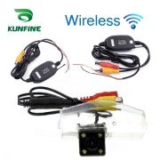 For Mazda 3 2011 KUNFINE Wireless / Wire CCD Car Rear View Camera Backup Parking Reverse Camera Assist HD Wide Angle