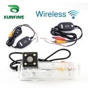 For Mitsubishi Grandis 2015 KUNFINE Wireless / Wire CCD Car Rear View Camera Backup Parking Reverse Camera Assist HD Wide Angle