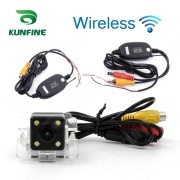 For Mitsubishi Outlander 2011 2012 KUNFINE Wireless / Wire CCD Car Rear View Camera Backup Parking Reverse Camera Assist HD Wide Angle