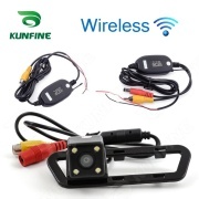 For Nissan Tiida 2011-2014 KUNFINE Wireless / Wire CCD Car Rear View Camera Backup Parking Reverse Camera Assist HD Wide Angle