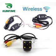 For Nissan Tiida 2011-2013 KUNFINE Wireless / Wire CCD Car Rear View Camera Backup Parking Reverse Camera Assist HD Wide Angle