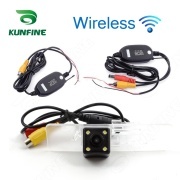 KUNFINE Wireless / Wire CCD Car Rear View Camera for Nissan Tiida Backup Parking Reverse Camera Assist HD Wide Angle