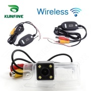 For Nissan X-Trail KUNFINE Wireless / Wire CCD Car Rear View Camera Backup Parking Reverse Camera Assist HD Wide Angle