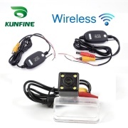 For Peugeot 206 207 407 307 Sedan 307SM KUNFINE Wireless / Wire CCD Car Rear View Camera Backup Parking Reverse Camera Assist HD Wide Angle