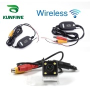 For Peugeot 301 308 408 508 C5 3008 307 KUNFINE Wireless / Wire CCD Car Rear View Camera Backup Parking Reverse Camera Assist HD Wide Angle