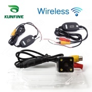For Renault Koleos 2008-2015 KUNFINE Wireless / Wire CCD Car Rear View Camera Backup Parking Reverse Camera Assist HD Wide Angle
