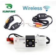For Toyota RAV4 2016 KUNFINE Wireless / Wire CCD Car Rear View Camera Backup Parking Reverse Camera Assist HD Wide Angle