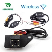 For Mitsubishi ASX 2011-2016 KUNFINE Wireless / Wire CCD Car Rear View Camera Backup Parking Reverse Camera Assist HD Wide Angle