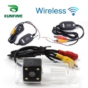 For Renault Fluence 2011 2012 KUNFINE Wireless / Wire CCD Car Rear View Camera Backup Parking Reverse Camera Assist HD Wide Angle