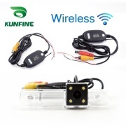 For Buick GL8/Excelle/HRV 2009-2011 KUNFINE Wireless / Wire CCD Car Rear View Camera Backup Parking Reverse Camera Assist HD Wide Angle