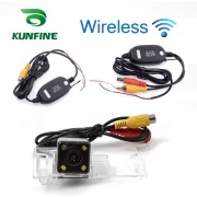 For Cadillac SRX/CTS 2011 KUNFINE Wireless / Wire CCD Car Rear View Camera Backup Parking Reverse Camera Assist HD Wide Angle