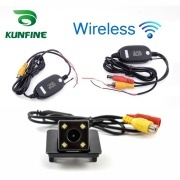 For Cadillac XT5 2016 KUNFINE Wireless / Wire CCD Car Rear View Camera Backup Parking Reverse Camera Assist HD Wide Angle