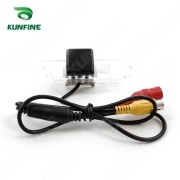 For Ford Focus saloon 2009-2014 KUNFINE Wireless / Wire CCD Car Rear View Camera Backup Parking Reverse Camera Assist HD Wide Angle