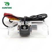 For Ford Focus saloon 2009-2014 KUNFINE Wireless / Wire CCD Car Rear View Camera Backup Parking Reverse Camera Assist HD Wide Angle