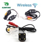 For Ford Mondeo/Edge/Escort/Explorer KUNFINE Wireless / Wire CCD Car Rear View Camera Backup Parking Reverse Camera Assist HD Wide Angle