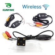 For Jeep Compass/Patriot/Grand Cherokee KUNFINE Wireless / Wire CCD Car Rear View Camera Backup Parking Reverse Camera Assist HD Wide Angle