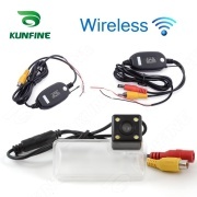 For Subaru Forester 2013 KUNFINE Wireless / Wire CCD Car Rear View Camera Backup Parking Reverse Camera Assist HD Wide Angle