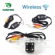 For Subaru Legacy 2010 KUNFINE Wireless / Wire CCD Car Rear View Camera Backup Parking Reverse Camera Assist HD Wide Angle