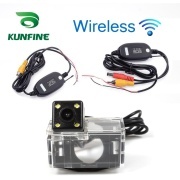 For TOYOTA RAV4 2009-2012 KUNFINE Wireless / Wire CCD Car Rear View Camera Backup Parking Reverse Camera Assist HD Wide Angle