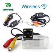 For TOYOTA REIZ 2010-2012 KUNFINE Wireless / Wire CCD Car Rear View Camera Backup Parking Reverse Camera Assist HD Wide Angle