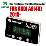 For AUDI A8(4H) 2010- After KUNFINE Car Electronic Throttle Controller Racing Accelerator Potent Booster PETROL DIESEL