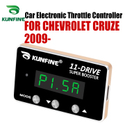 For CHEVROLET CRUZE 2009- After KUNFINE Car Electronic Throttle Controller Racing Accelerator Potent Booster PETROL DIESEL