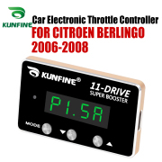 For CITROEN BERLINGO 2006-2008 KUNFINE Car Electronic Throttle Controller Racing Accelerator Potent Booster PETROL DIESEL