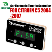 For CITROEN C5 2004-2007 KUNFINE Car Electronic Throttle Controller Racing Accelerator Potent Booster PETROL DIESEL