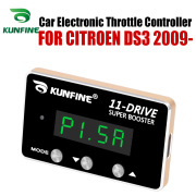 For CITROEN DS3 2009- After KUNFINE Car Electronic Throttle Controller Racing Accelerator Potent Booster PETROL DIESEL