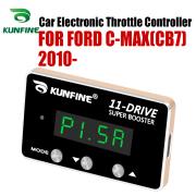 For FORD C-MAX(CB7) 2010- After KUNFINE Car Electronic Throttle Controller Racing Accelerator Potent Booster PETROL DIESEL