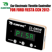 For FORD FIESTA CCN 2012- After KUNFINE Car Electronic Throttle Controller Racing Accelerator Potent Booster PETROL DIESEL