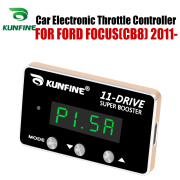 For FORD FOCUS(CB8) 2011- After KUNFINE Car Electronic Throttle Controller Racing Accelerator Potent Booster PETROL DIESEL