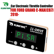 For FORD GRAND C-MAX(CB7) 2010- After KUNFINE Car Electronic Throttle Controller Racing Accelerator Potent Booster PETROL DIESEL
