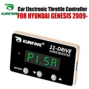 KUNFINE Car Electronic Throttle Controller Racing Accelerator Potent Booster For HYUNDAI GENESIS 2009-After PETROL DIESEL