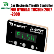 KUNFINE Car Electronic Throttle Controller Racing Accelerator Potent Booster For HYUNDAI TUCSON 2007-2009 PETROL DIESEL