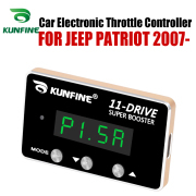 KUNFINE Car Electronic Throttle Controller Racing Accelerator Potent Booster For JEEP PATRIOT 2007- After PETROL DIESEL