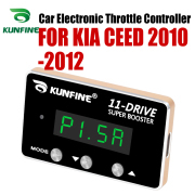 KUNFINE Car Electronic Throttle Controller Racing Accelerator Potent Booster For KIA CEED 2010-2012 PETROL DIESEL