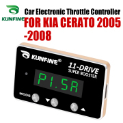 KUNFINE Car Electronic Throttle Controller Racing Accelerator Potent Booster For KIA CERATO 2005-2008 PETROL DIESEL