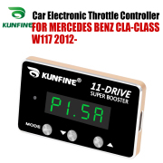 For MERCEDES BENZ CLA-CLASS W117 2012- After KUNFINE Car Electronic Throttle Controller Racing Accelerator Potent Booster PETROL DIESEL