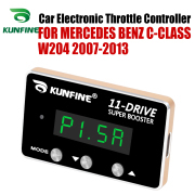 For MERCEDES BENZ C-CLASS KUNFINE Car Electronic Throttle Controller Racing Accelerator Potent Booster PETROL DIESEL