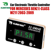 For MERCEDES BENZ E-CLASS KUNFINE Car Electronic Throttle Controller Racing Accelerator Potent Booster PETROL DIESEL