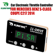 For MERCEDES BENZ S-CLASS COUPE C217 2014 KUNFINE Car Electronic Throttle Controller Racing Accelerator Potent Booster PETROL DIESEL