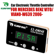 KUNFINE Car Electronic Throttle Controller Racing Accelerator Potent Booster For MERCEDES BENZ VITO/VIANO-W639 2006- After PETROL DIESEL