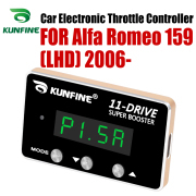 KUNFINE Car Electronic Throttle Controller Racing Accelerator Potent Booster For Alfa Romeo 159 2006- After PETROL DIESEL