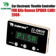 KUNFINE Car Electronic Throttle Controller Racing Accelerator Potent Booster For Alfa Romeo SPIDER 2006- After PETROL DIESEL