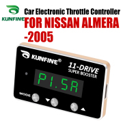 KUNFINE Car Electronic Throttle Controller Racing Accelerator Potent Booster For NISSAN ALMERA -2005 PETROL DIESEL