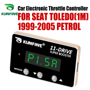 KUNFINE Car Electronic Throttle Controller Racing Accelerator Potent Booster For SEAT TOLEDO(1M) 1999-2005 PETROL DIESEL