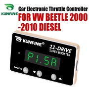 KUNFINE Car Electronic Throttle Controller Racing Accelerator Potent Booster For VW BEETLE 2000-2010 PETROL DIESEL