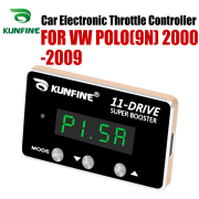 KUNFINE Car Electronic Throttle Controller Racing Accelerator Potent Booster For VW POLO(9N) 2000-2009 PETROL DIESEL